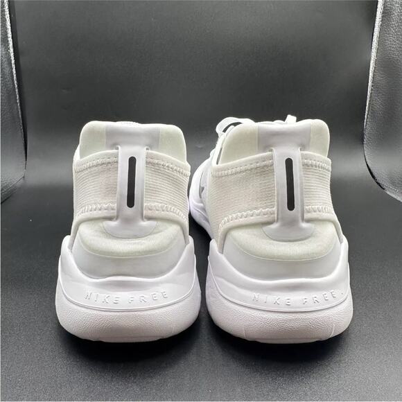 Nike Free RN 2018 Running Shoes White/Black (942836-100) Men's Size 9.5 - Picture 4 of 5